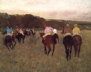 Edgar Degas Racehorse ground Spain oil painting artist